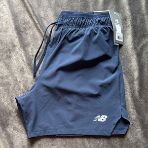 New Balance Men’s Navy Athletic Training Shorts